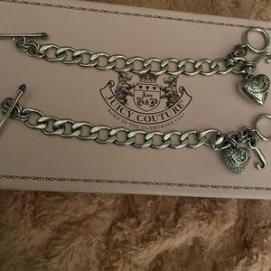 🆕2 TWO NEW! JC Bracelets! Silver puffed heart and Silver bling heart ❤️